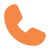 phone icon in orange