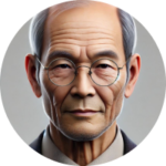 an older Asian man